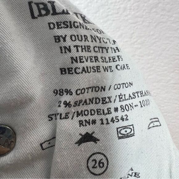 BlankNYC Womens‎ Skinny Jeans Distressed Stretch Light Wash Intro Denim Blue 26 - Picture 3 of 9